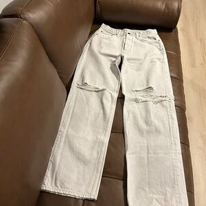 GRLFRND Bella Low Rise Boyfriend in Mojave